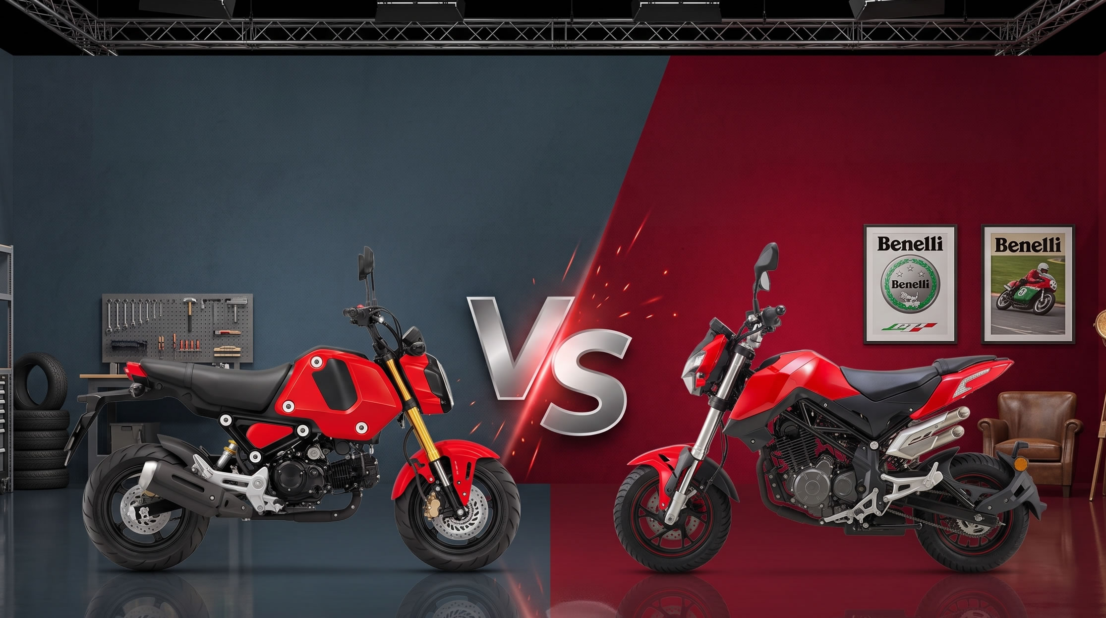 Honda MSX125 Grom vs Benelli TNT125: The Ultimate Mini-Bike Showdown